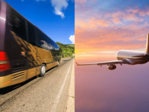 É mais caro viajar de avião do que de ônibus? Veja quando cada opção vale mais a pena